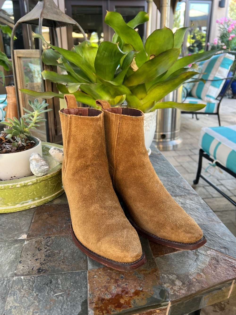Tecovas Piper suede bootie 8 / 8.5 - Picture 5 of 10